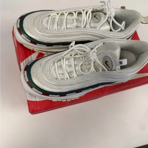 Nike Air Max 97 Cream and Black Sneakers - Picture 6 of 14